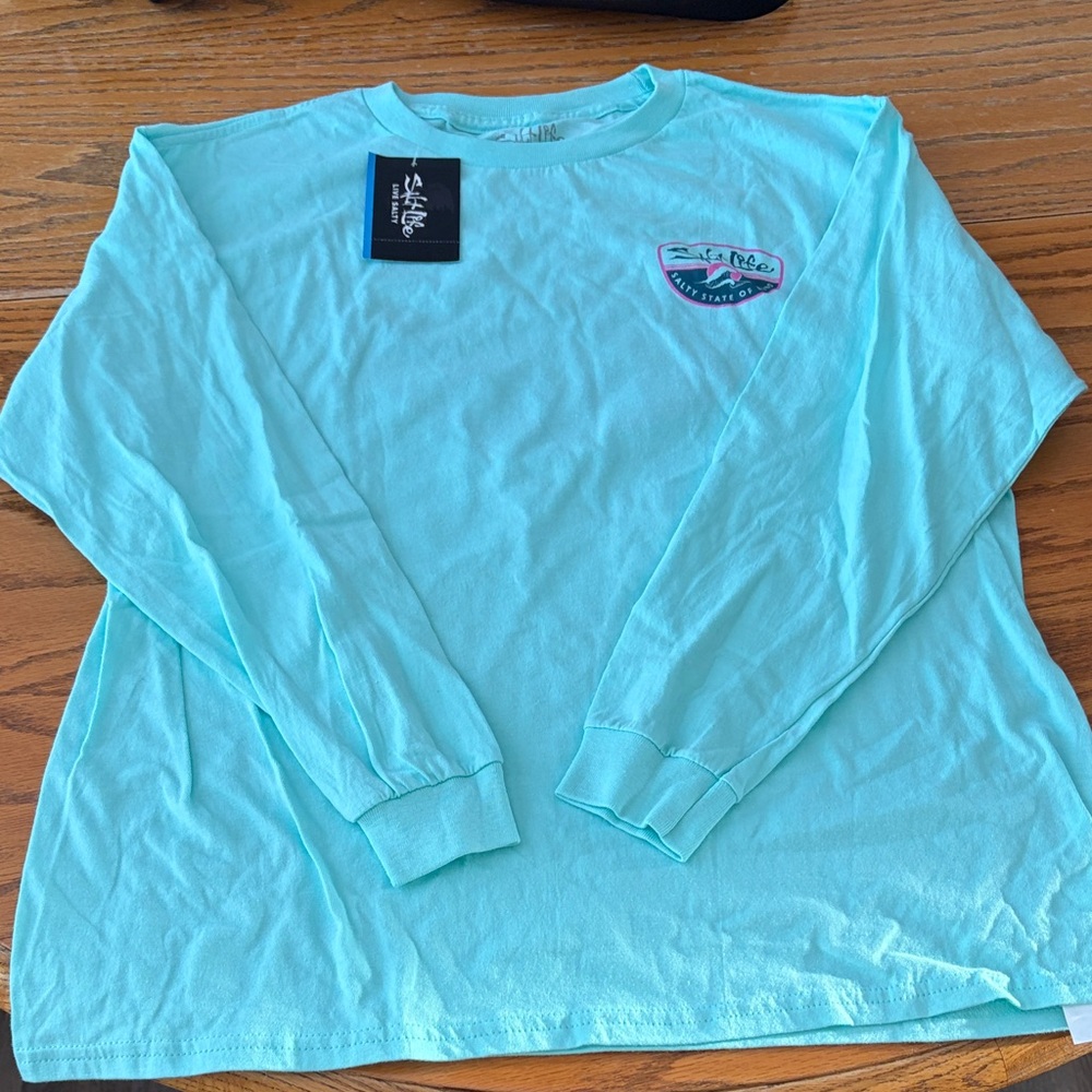 Salt Life Aqua Long Sleeve Shirt